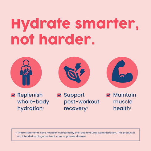 NativePath Native Hydrate Electrolytes Powder with BCAAs, Zero Sugar, Mixed Berry Hydration Powder, Keto & Paleo