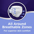 MEMBERS MARK (48 Count) Member's Mark Total Protection Adult Briefs for Men & Women, Large