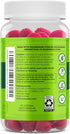 NATURELO Magnesium Citrate Gummies - for Calm & Relaxation Support, Natural Berry Magnesium Gummies, 60 Vegetarian Gummies
