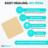 MedVance TM Silicone Adhesive Foam Absorbent Dressing, 6"x6", Box of 5