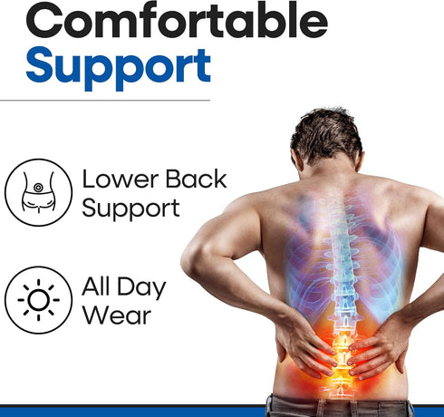 Hip Brace Thigh Compression Sleeve for Sciatica Pain Relief, Hamstring & Groin Compression Sleeve Wrap