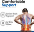 Hip Brace Thigh Compression Sleeve for Sciatica Pain Relief, Hamstring & Groin Compression Sleeve Wrap