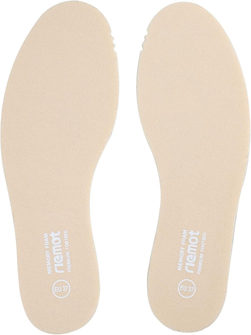 riemot Memory Foam Insoles for Women Men - Super Soft Replacement Innersoles for Slippers, Sneakers, Running Shoes,