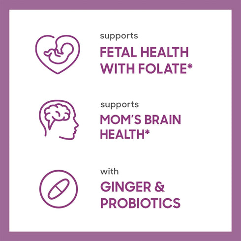 Rainbow Light High-Potency Prenatal One Multivitamin, Vegan, 30 Count - Supports Mom's Health & Baby's Development with