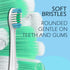 Sensogle 1100 6500, 12 Pack Replacement Brush Heads Sensitive Compatible with Philips Sonicare Toothbrush Soft