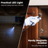 28.34in Grabber Tool, Magnetic Four-Claw Picker with LED Light for Home Sink/Drain, Flexible Reaching Tool