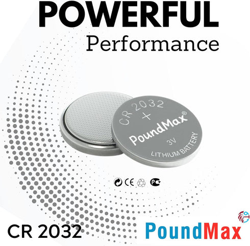 CR 2032 Batteries Combo Pack, 20 Count 3V Lithium Coin Cell