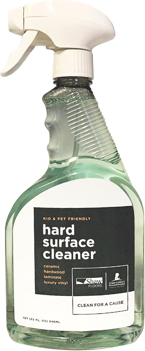 Shaw 32oz Floors Hard Surface Floor Cleaner for Ceramic Laminate Hardwood and Luxury Vinyl Spray