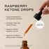Gummy 60 ml Apple Cider Vinegar Raspberry Ketone Weight Loss Drops, Keto Appetite Suppressant Fat Burner Diet Energy
