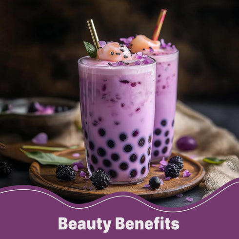 UNLEASH'D ORGANIC 16 oz 100% Organic Purple Potato Powder Pure Natural Superfood, Rich in Antioxidants & Plant