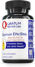 Quantum Nutrition Labs EPA DHA Fish Oil Softgels - Omega 3 Supplement, High Quality Omega 3 Fatty Acids, 90 Softgel