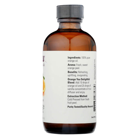 NOW FOODS Orange Essential Oil - 4 FZ