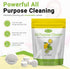 We-Tab 12-pack. 192 oz (12x16Fl oz) All Purpose Cleaner Concentrate Refill, Multi Surface Clean Refill, Non-toxic