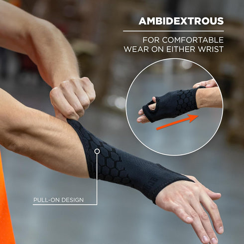 Ergodyne ProFlex 660 Wrist Support Sleeve for Comfort and Stability