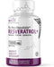 Nutri Resveratrol 1000mg - 60 Vegan Capsules, Organic Piperine, 15x More Bioavailable Pure Trans Resveratrol