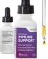 Triguard Plus Concentrate – 3-in-1 Liquid Immune Support with Colloidal Silver, Sambucus Elderberry & Olive Leaf