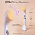 Perry Ellis 3-in-1 Massaging Beauty Brush for Women, Eye Massager & Facial Cleansing Brush, Battery Operated
