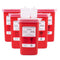 Alcedo Sharps Container for Home Use, 1 Quart (5-Pack) Biohazard Needle Disposal Portable Container