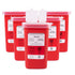 Alcedo Sharps Container for Home Use, 1 Quart (5-Pack) Biohazard Needle Disposal Portable Container