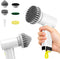 Saertiloki 3000mAh Cordless Electric Spin Scrubber, 20W High-Torque IPX7 Waterproof Cleaning Brush with