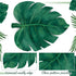 Zonon 150 Summer Pcs Turtle Leaf Plates Hawaiian Luau Party Supplies Turtle Leaf Floral Tropical Plates Jungle Birthday