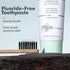 MasterMedi Fluoride Free Toothpaste, Nano Hydroxyapatite, SLS Free, Teeth Whitening, Pack of 2
