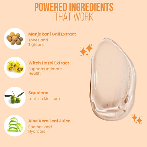 ProLab Organics InstaTight Vaginal Tightening Gel Instant Firming & Rejuvenation for Women Hydrating, pH-Balanced