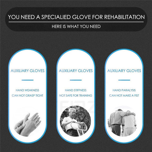 Fingers Support Training Brace, Stroke Rehab Arthritis Gloves, Thumb Wrist Injury Recovery Splint - Any Age Women