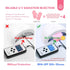 Saviland UV Gloves for Nails, UPF200+ Professional Fingerless Gloves for Manicures, Protects Hands from UV Harm