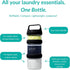 The Laundry Lab Bottle: Laundry Detergent Bottle Refillable, Leakproof, Portable, Compact for Apartments, Dorms