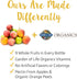 Gummy B12, D3 Gummies, 120 Count Garden of Life Organics Kids Vitamins, Certified Organic, Non-GMO & Vegan Complete