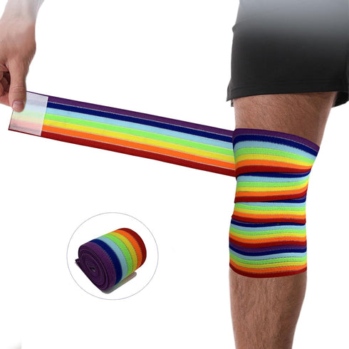 Knee Pain Relief Support Brace, Compression Knee Sleeve for Meniscus Tear, ACL and Arthritis, Breathable Knee Support Suitable for Men and Women with Sports Injuries and Recovery, Adjustable