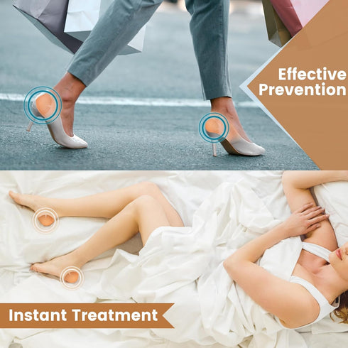TEAWOO 30PCS (80mm 80mm) Patented Cracked Heel Treatment Patches, Cracked Heel Repair Bandage x