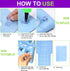 Inflatable Anti-Decubitus Seat Cushion for Wheelchair, Breathable Backrest Air Cushion for Pressure Sores Pain Relief