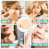MotBach 100 PCS Nude Round Makeup Sponge, Cosmetic Foam Pad for Eye and Facial Powder Blender