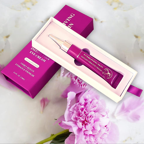 Instant Firm Eye Tightener Cream 12 ml for Under Eye Bags, Puffiness, and Fine Lines