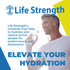Life Strength Magnesium Potassium Supplements, 90 Capsules for Vascular Health & Leg Cramps