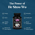 Dragon Herbs He Shou Wu Supplement for Energy, Mood, Immune Support, Healthy Aging, Hair - 100 Capsules