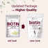 Micro Ingredients Biotin 10,000mcg w/Hyaluronic Acid 25mg - 365 Virgin Coconut Oil Softgels, Supports Healthy Hair