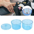 Portable Nail Art Cleaning Box, Nail Sterilizer Box for Manicure Tools, Cleaning Container for Accessories (Blue)