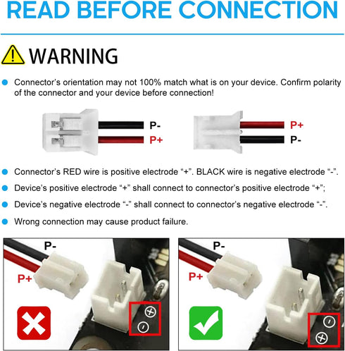 JLJLUP 2Pcs 3.7V 2000mAh Pack 2.0mm ESP32 Lipo Battery Rechargeable Lithium Polymer Batteries with PH Connector