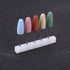 Silicone Nail Grinder Drill Bit, 5pcs Professional Nail Art Polisher Tools for Gel Remove and Smoothing