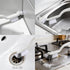 TURUM 12Pcs Set,Hard Crevice Cleaning Brush Bristle Cleaning Supplies for Kitchen, Bathroom, Corner, Grout, Sink, Cup