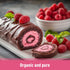 UNLEASH'D ORGANIC 16oz 100% Unleashd Organic Organic Raspberry Juice Powder Pure Superfood, Antioxidant-Rich