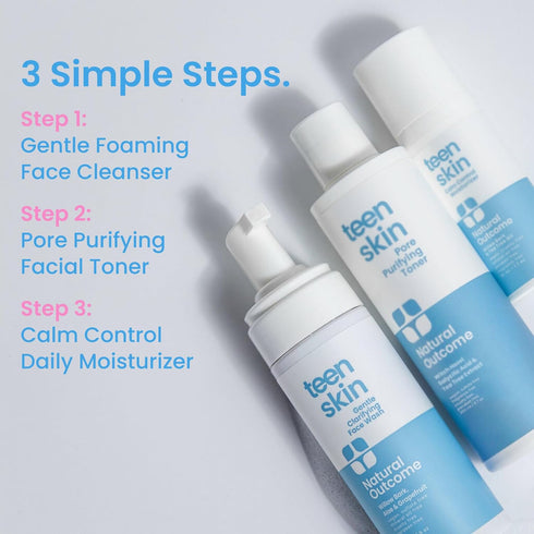 Teen Skin Moisturizer - Gentle Non-Toxic Acne Treatment for Boys & Girls, Suitable for All Skin Types (50 ML)