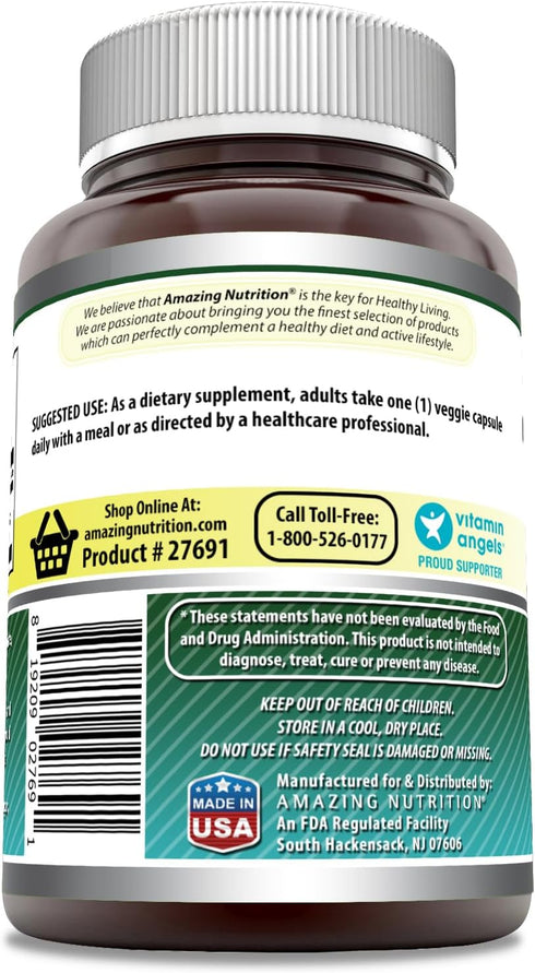 Amazing Formulas Biotin 10000 Mcg Veggie Capsules, Non-GMO, Gluten Free, 240 Count
