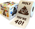 Premium Gold 9oz Cups, 100 Pack + 100 Napkins, Disposable or Reusable Plastic Glasses for Events