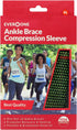 EverOne Ankle Brace Compression Support Sleeve for Injury Prevention, Healing, Unisex, 1 Pair (Extra Large)