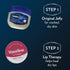 Vaseline Unscented Petroleum Jelly, 50ml, Whole Body Moisturizer for Dry Skin, 1.69oz