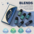 WUSEONY Set, Set Well-Being Essential Blends Oils Aromatherapy Oils Gift for Diffusers Home, Fragrance Oil Scent